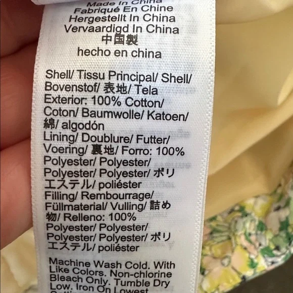 J Crew Limited Edition Quilted Preppy Floral Cottagecore Collarless Crop Jacket - Picture 6 of 9